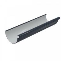 GLC PVC желоб водосточный 152 мм, 3 м п., серый графит, RAL 7024