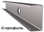 С-профиль ЛСТК 150х1,0 мм 10х41х150х39х10 мм 