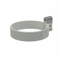 GLC PVC хомут трубы, белый ,RAL 9010