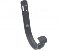 Держатель желоба короткий Rima Matt, графит, RAL 7024